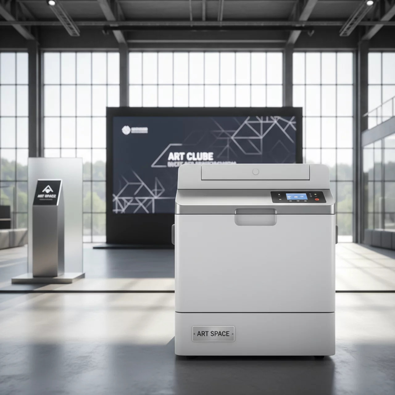 Аренда Шредер уничтожитель HSM Securio P44i 1х5 мм в Керлинговом центре «Ледяной куб» — ART SPACE