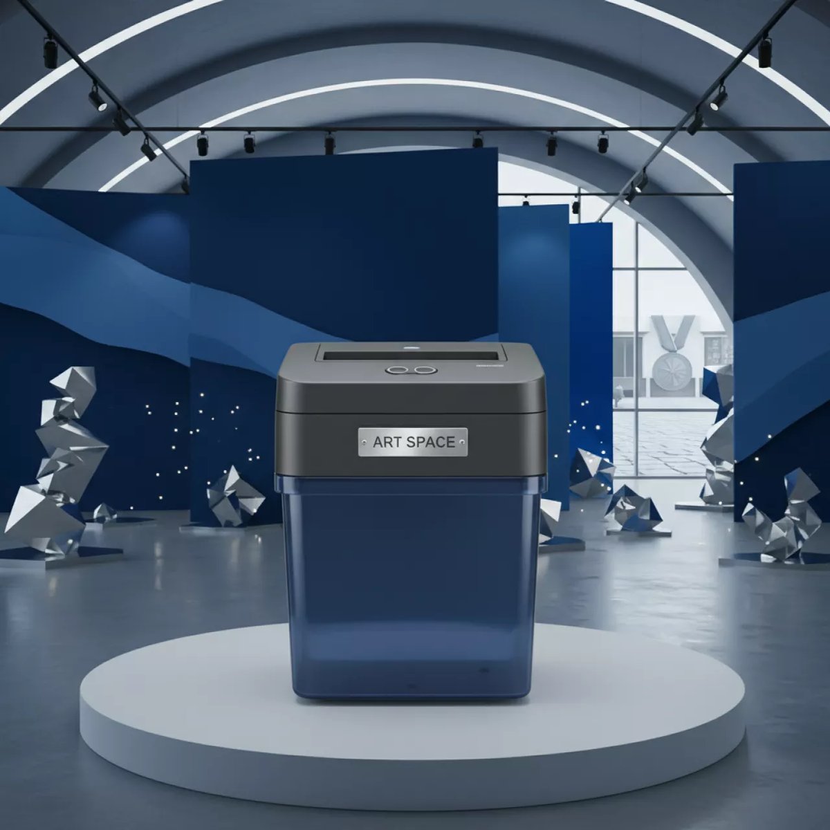 Аренда Шредер уничтожитель Ideal 2265 4 мм на Медальной площади — ART SPACE