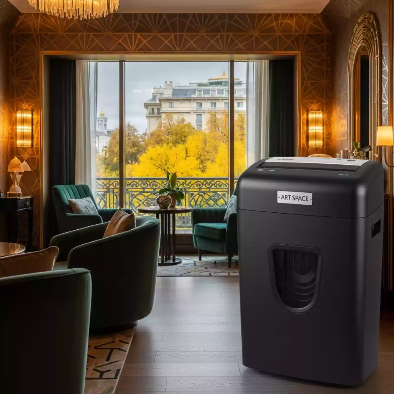 Аренда Шредер уничтожитель Ideal 2445 4 мм в Сочи Парк Отеле — ART SPACE