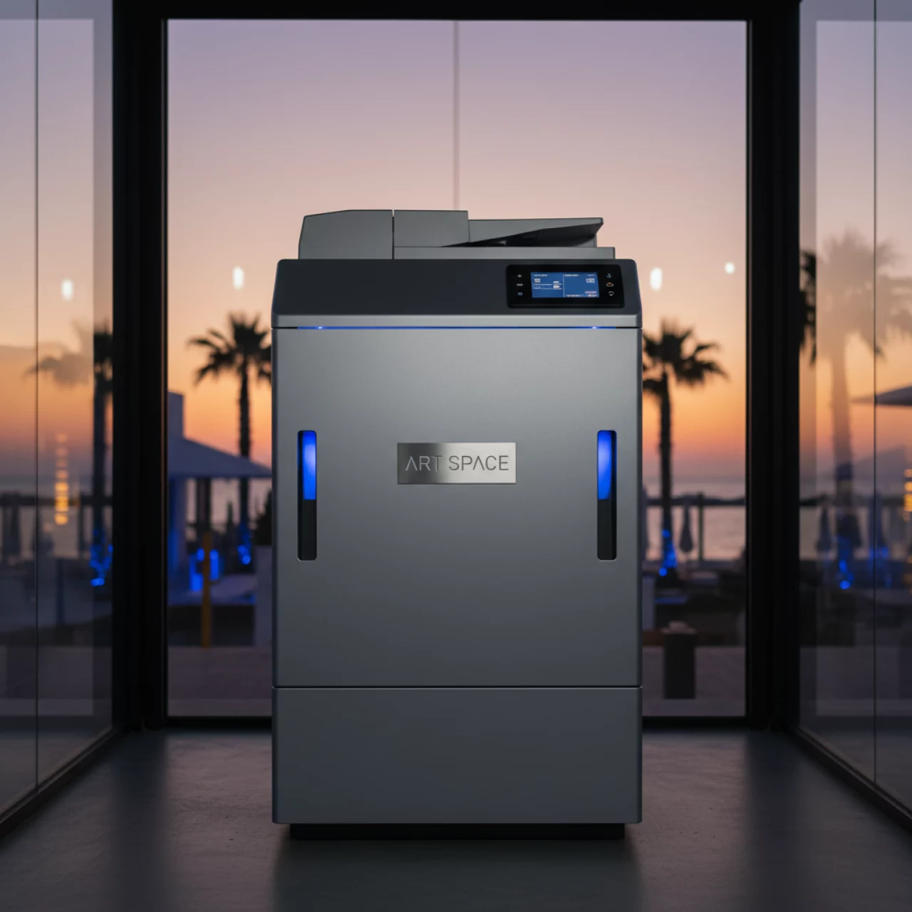 Аренда Шредер уничтожитель Ideal 2604CC 4х40 мм в пляжном комплексе VinoGrad — ART SPACE