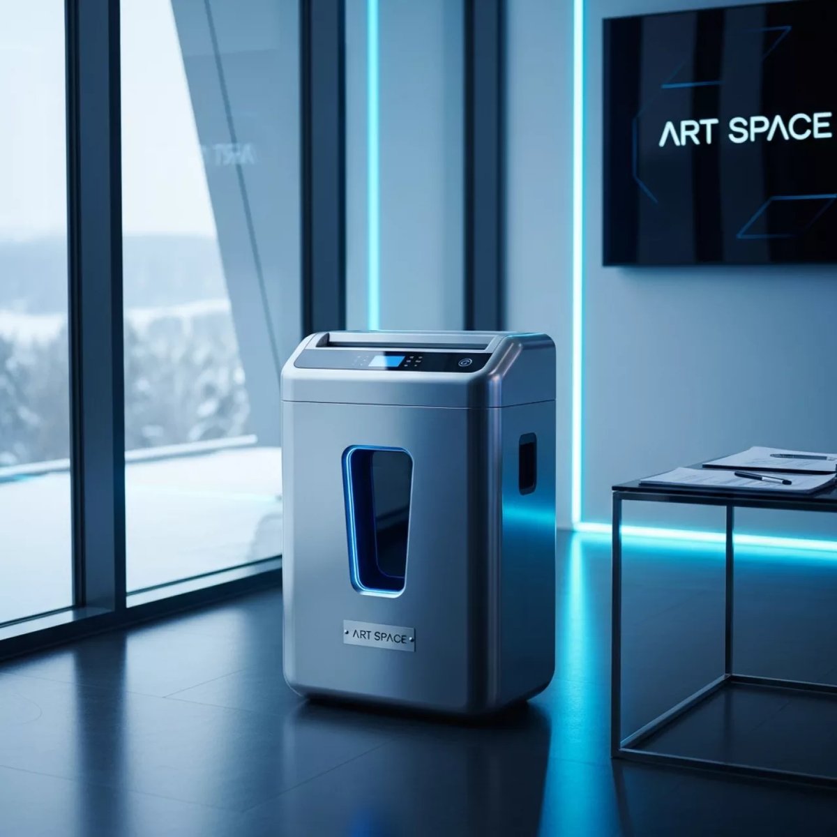 Аренда Шредер уничтожитель Ideal 3105 SMC 0,8х5 мм в Omega Sirius — ART SPACE