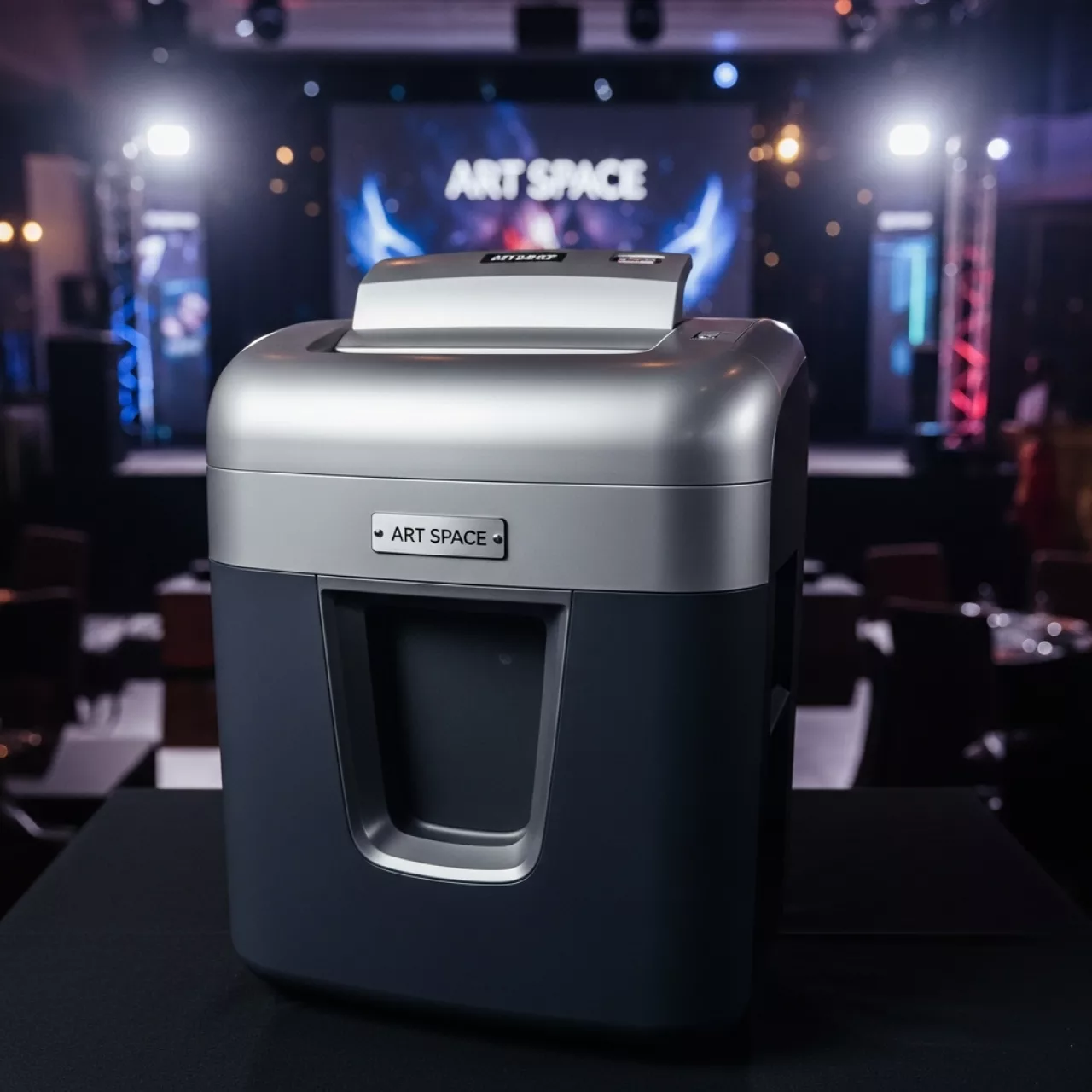 Аренда Шредер уничтожитель Ideal 3804 CC 4х40 мм в ресторане «Плакучая Ива» — ART SPACE