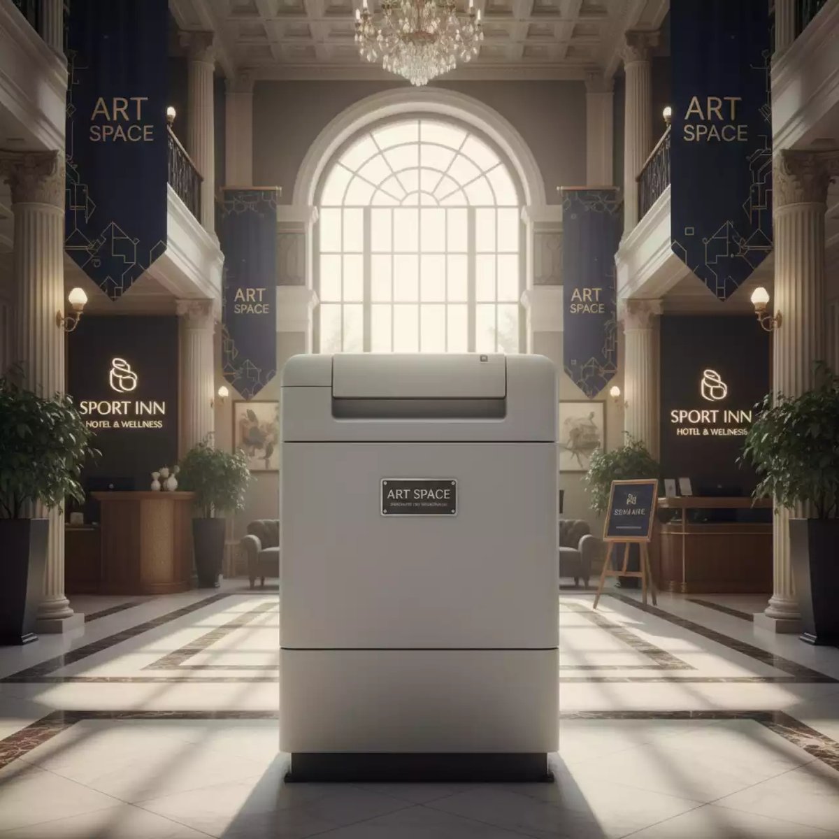 Аренда Шредер уничтожитель Ideal 4606 CC 2х15 мм в Sport Inn Hotel & Wellness — ART SPACE