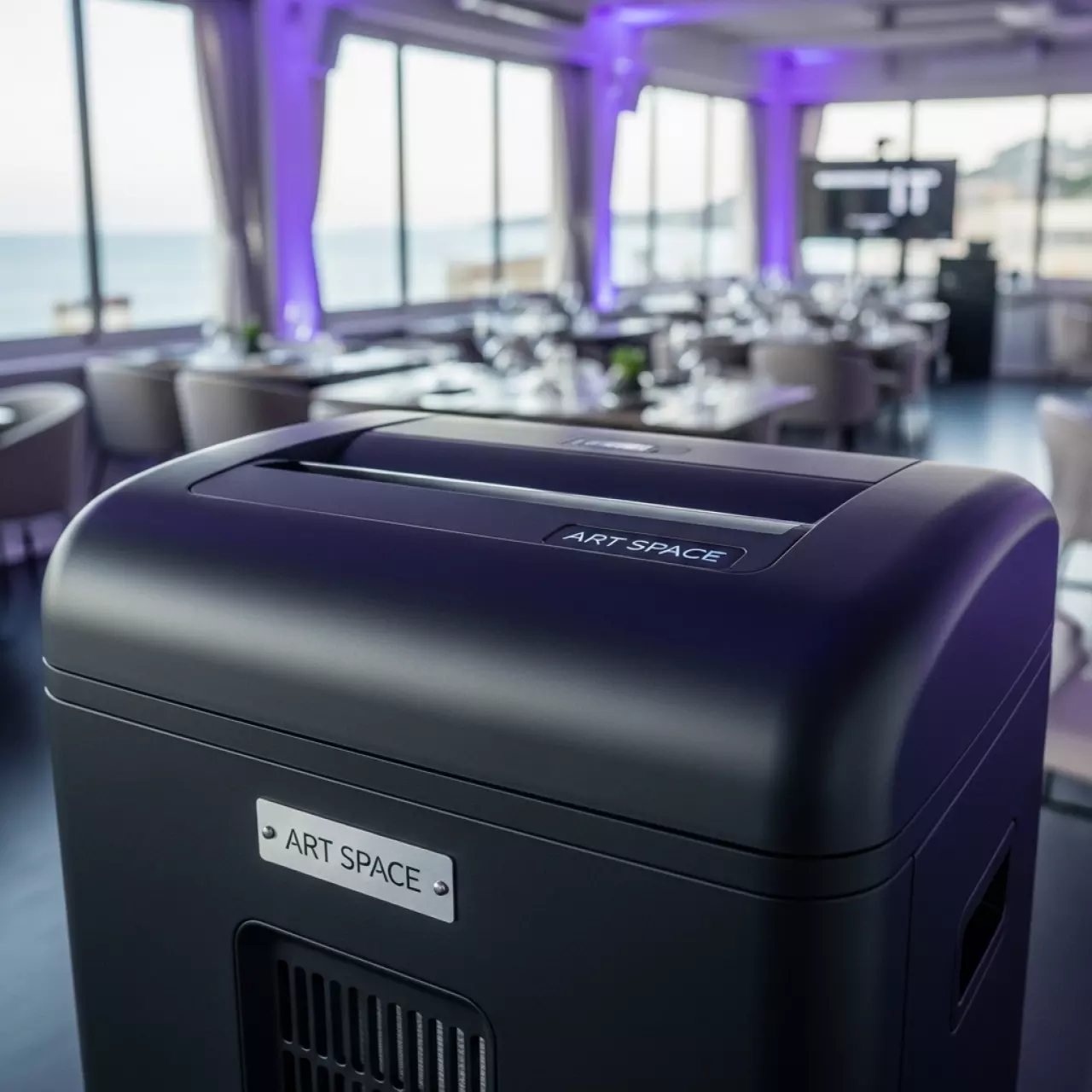 Аренда Шредер уничтожитель Jinpex JP 536 C 2х10 мм в ресторане «Sanremo» — ART SPACE