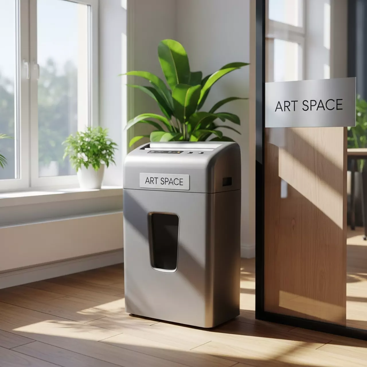 Аренда Шредер уничтожитель Office Kit S850 3,9 мм в отеле «Богатырь» — ART SPACE