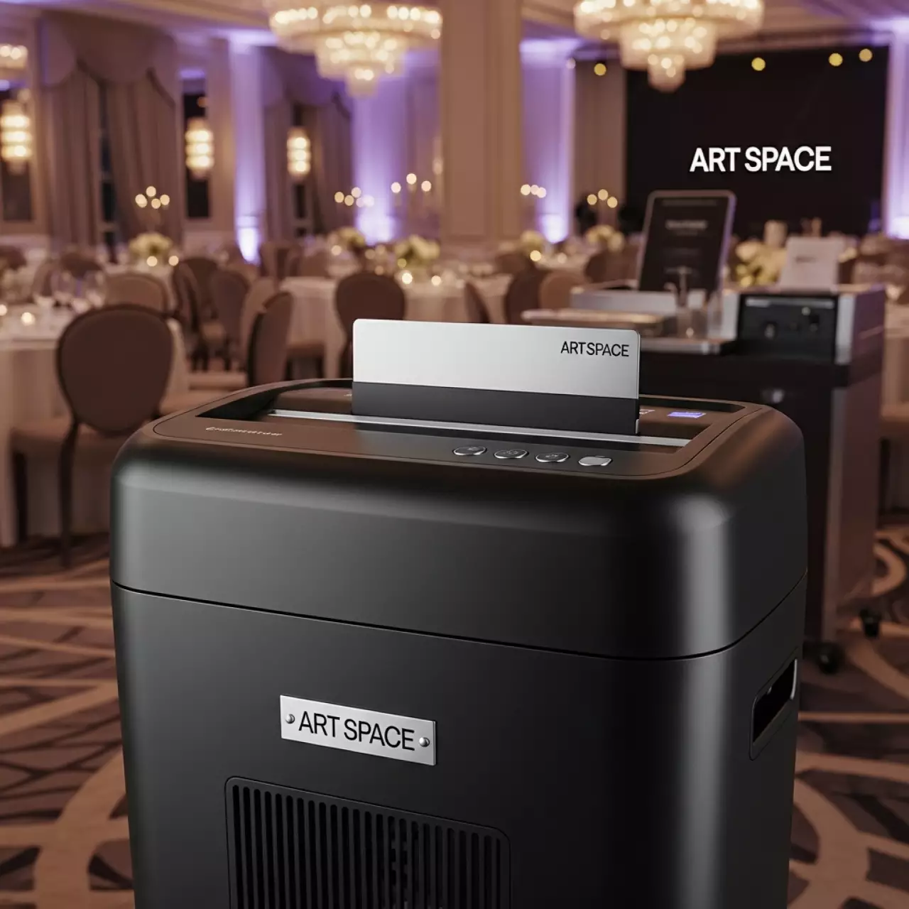 Аренда Шредер уничтожитель ProfiOffice Alligator 3019 CC 2х15 мм в Сочи Парк Отеле — ART SPACE