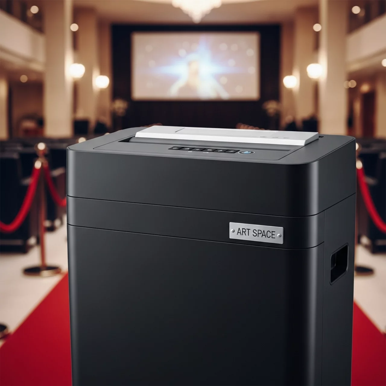 Аренда Шредер уничтожитель ProfiOffice Alligator 815 CC 3х20 мм в Novotel Resort — ART SPACE