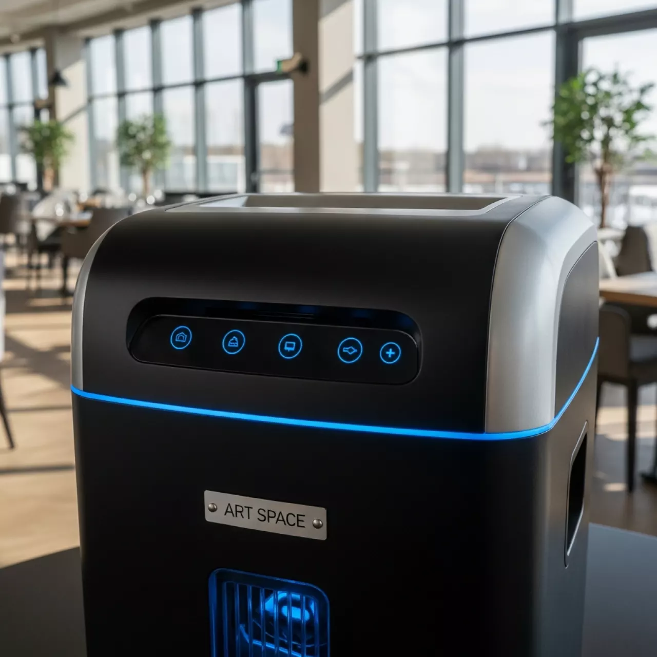 Аренда Шредер уничтожитель Rexel Auto 300M 2х15 мм в ресторане «D.O.M» — ART SPACE