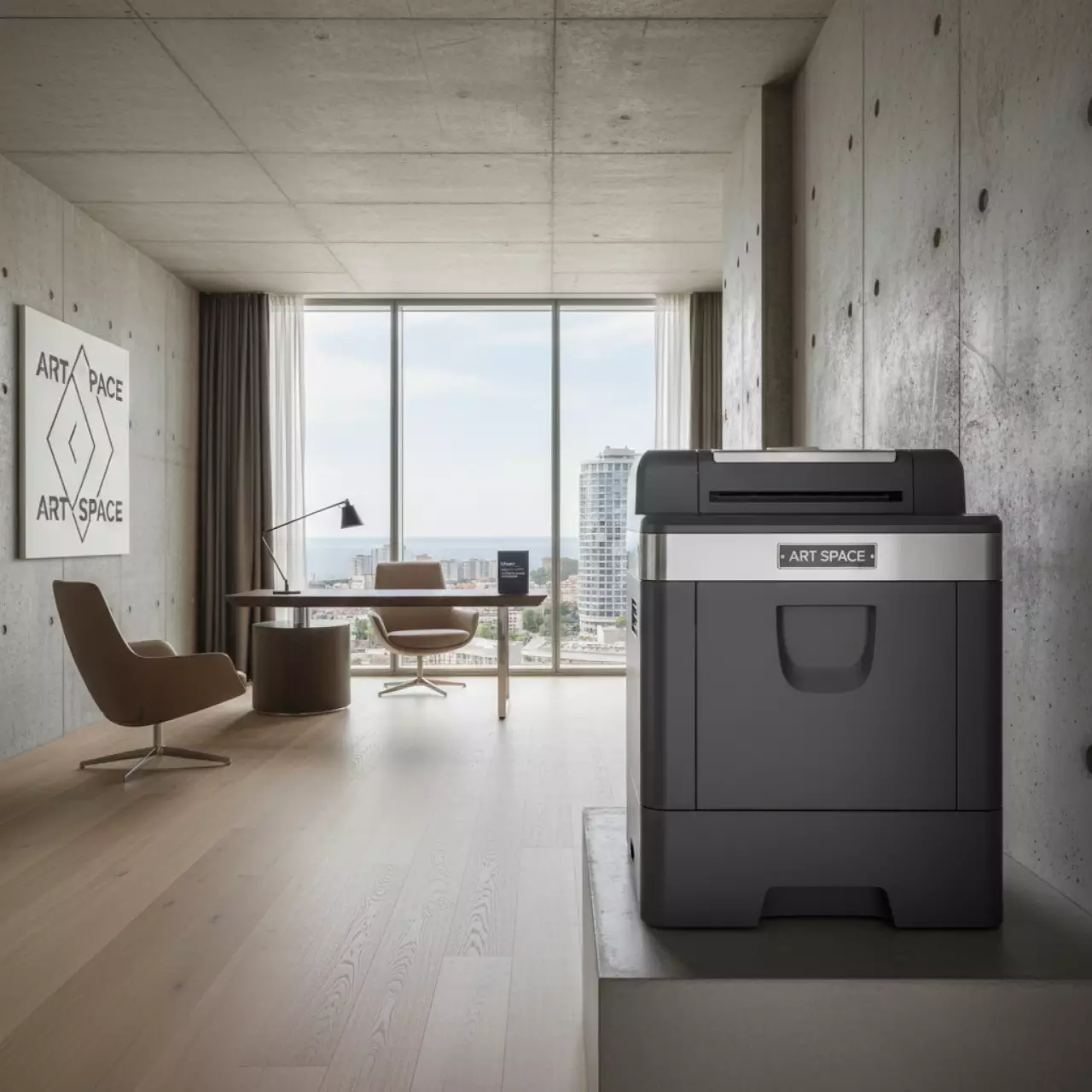 Аренда Шредер уничтожитель Rexel Mercury RSX1834 4х40 мм в Radisson Collection Paradise — ART SPACE