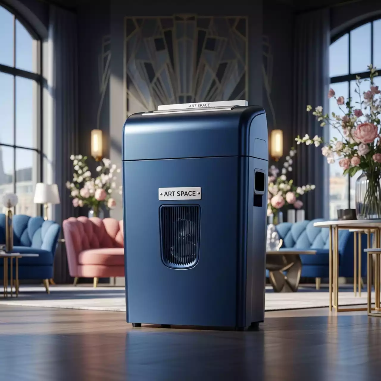 Аренда Шредер уничтожитель Rexel Momentum M515 2х15 мм в лофте «Студия 21» — ART SPACE