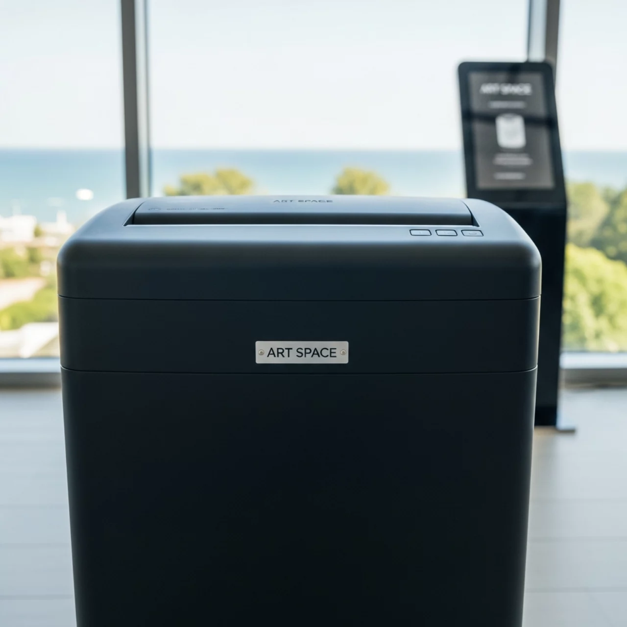 Аренда Шредер уничтожитель Rexel Momentum X420 4х40 мм в Radisson Collection Paradise — ART SPACE