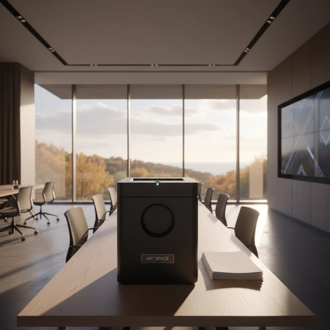 Аренда Шредер уничтожитель Rexel Optimum Auto 150M 2х15 мм в Radisson Blu Resort & Congress Centre — ART SPACE