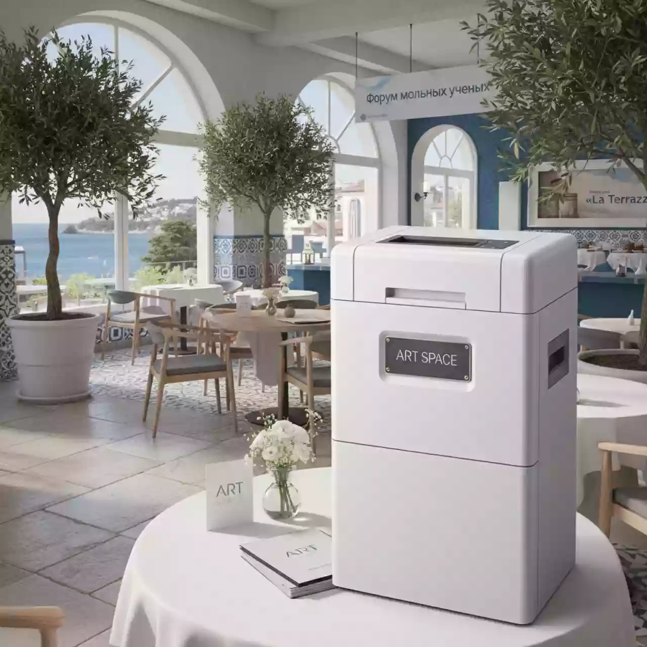 Аренда Шредер в ресторане «La Terrazza» — ART SPACE