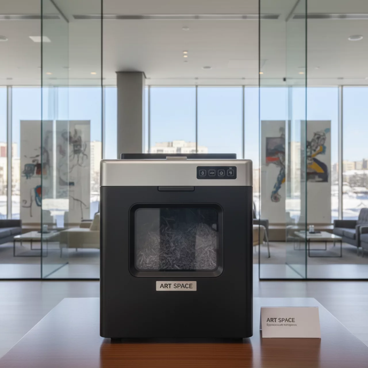 Аренда Шредер Vigorhood VS 1008CD 4х35 мм в Panorama by Mercure — ART SPACE