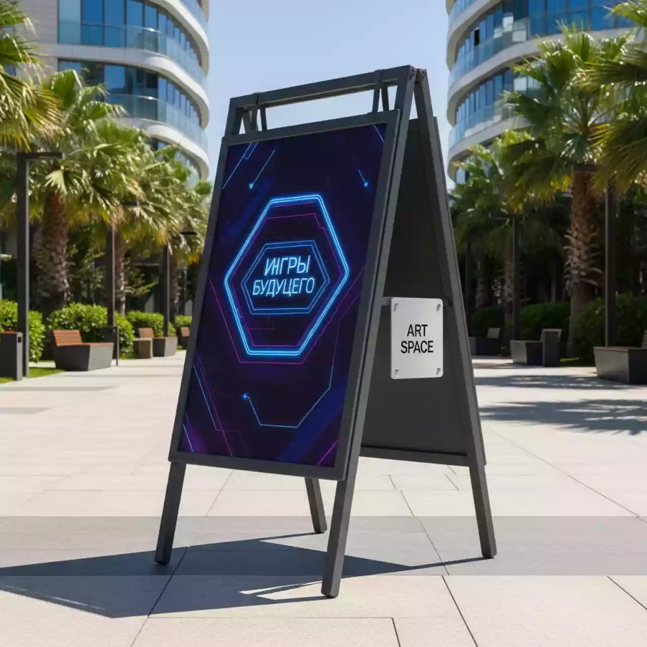 Аренда Штендеры стритлайны в санатории «Заполярье» — ART SPACE