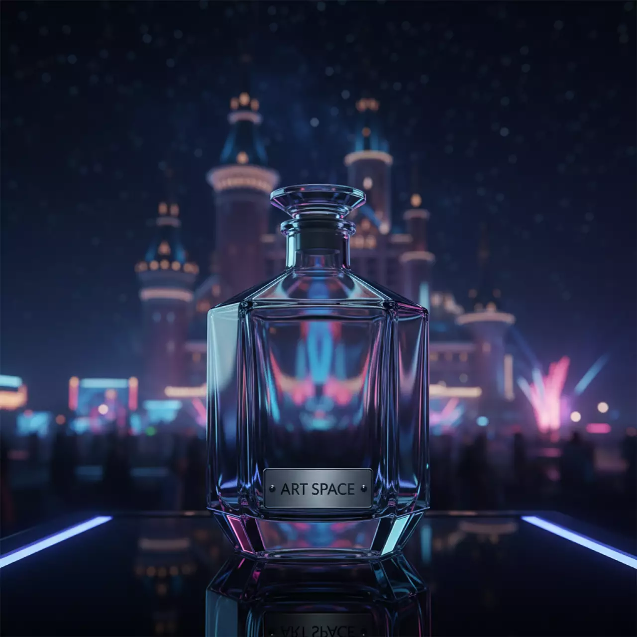 Аренда Штоф графин для водки 250 мл в отеле «Богатырь» — ART SPACE