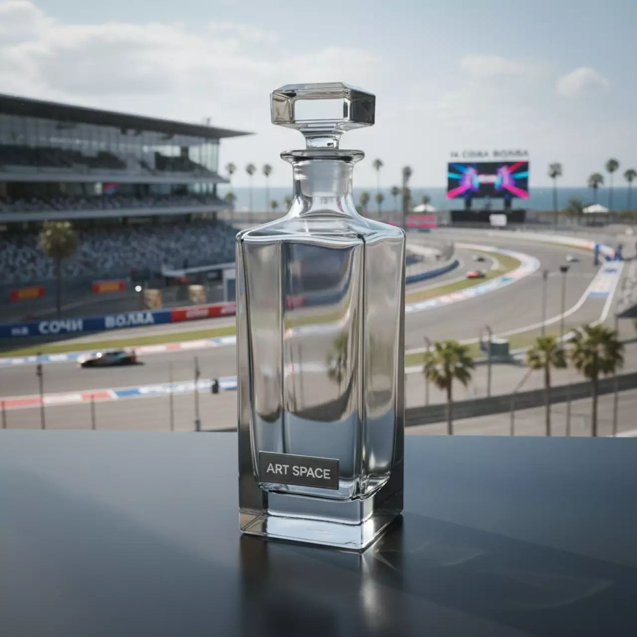 Аренда Штоф графин для водки 500 мл на Сочи Автодроме — ART SPACE