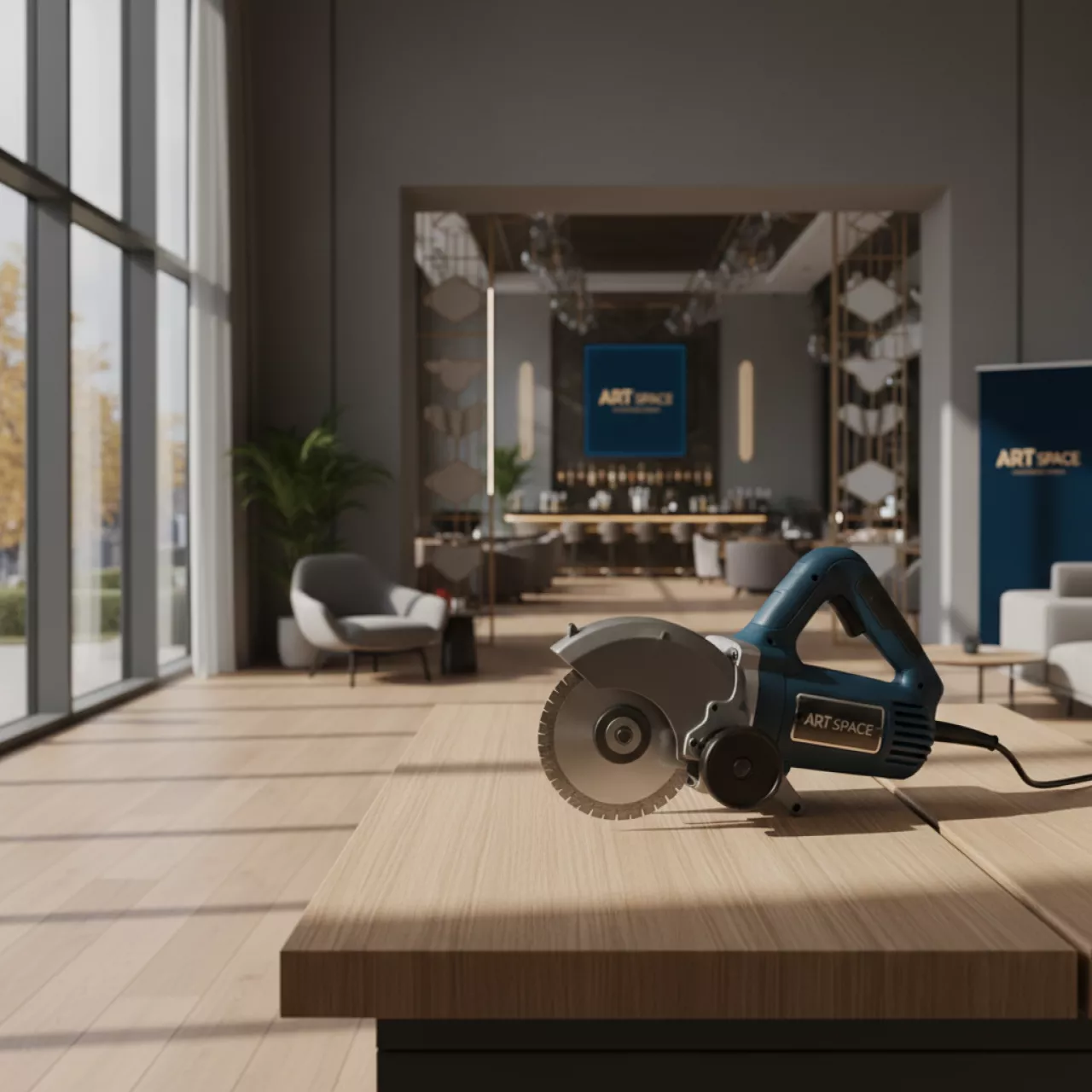 Аренда Штроборез DORN PRO DPWC125 в казино «Сочи» — ART SPACE