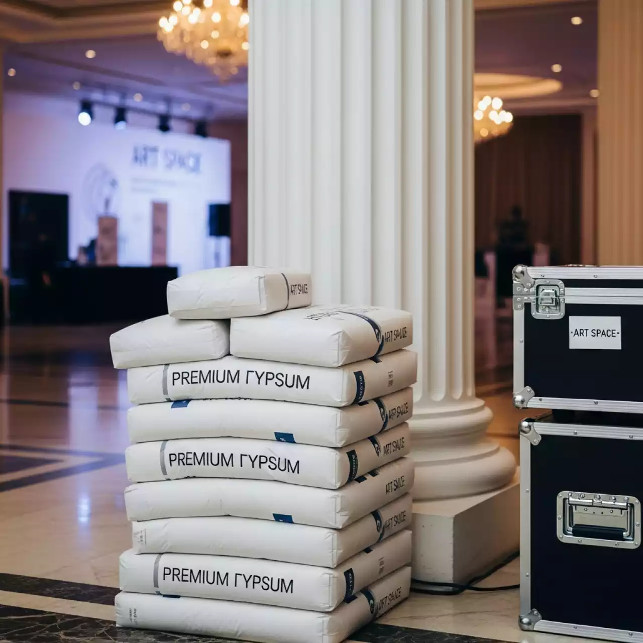 Аренда Штукатурка гипсовая Волма Старт в Rodina Grand Hotel & SPA — ART SPACE