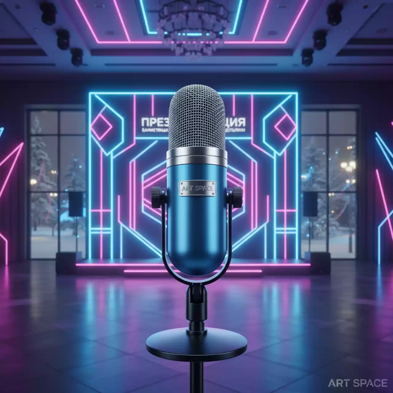Аренда Shure Beta 52A в банкетном зале «Дельфин» — ART SPACE