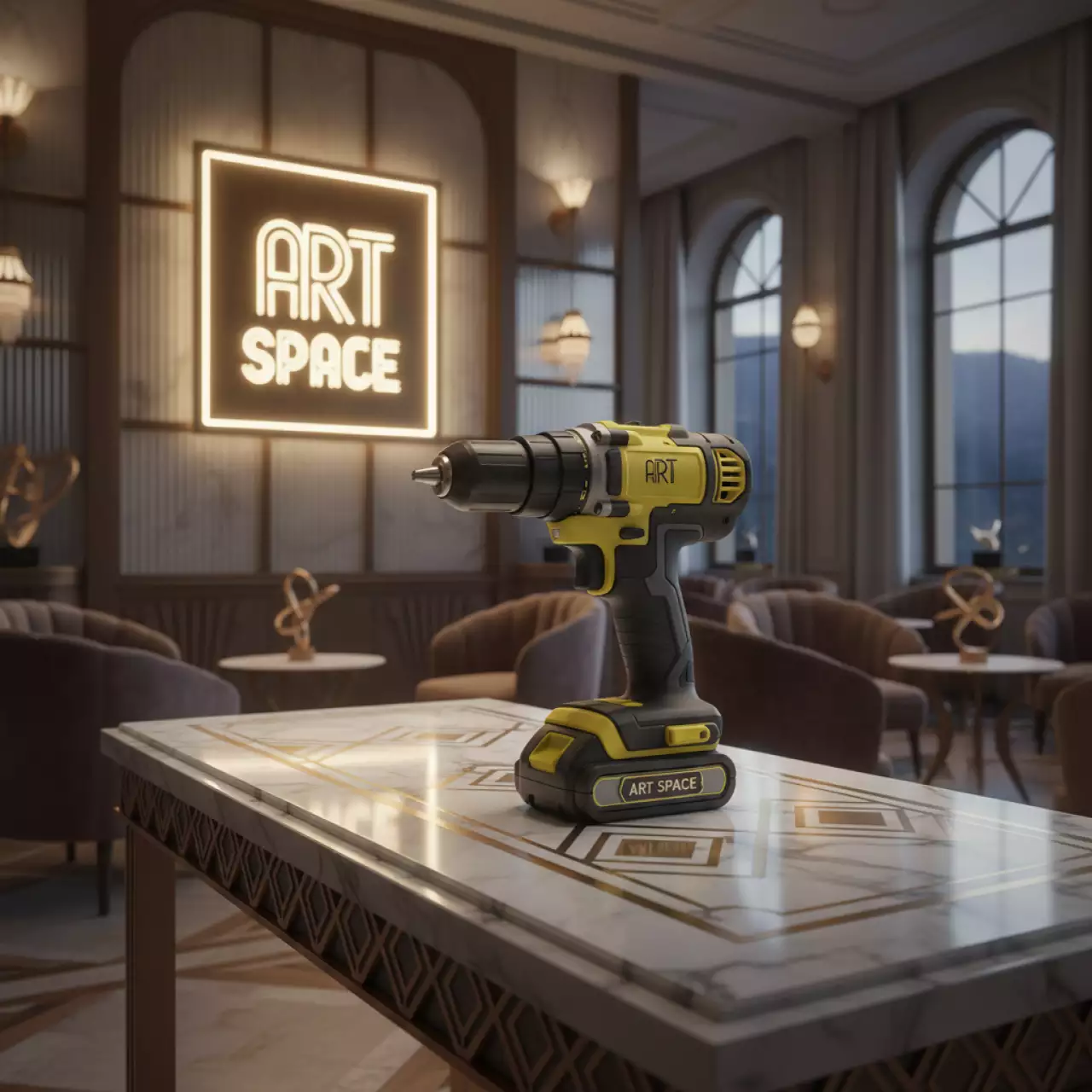 Аренда Шуруповерт аккумуляторный бесщеточный Hanskonner HCD 2065BLC в Rixos Krasnaya Polyana — ART SPACE