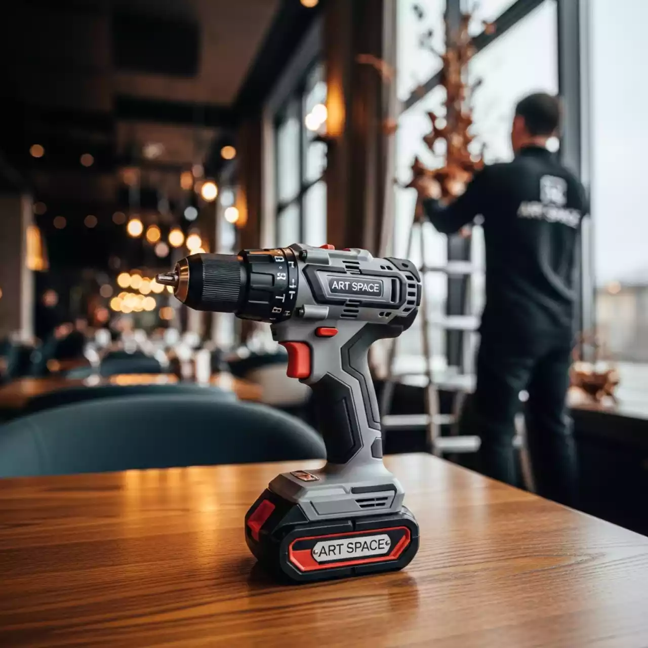 Аренда Шуруповерт аккумуляторный CROWN CT 21072HX 2 BMC 2х20 Ач Li Ion 12 В ресторане «Плакучая Ива» — ART SPACE