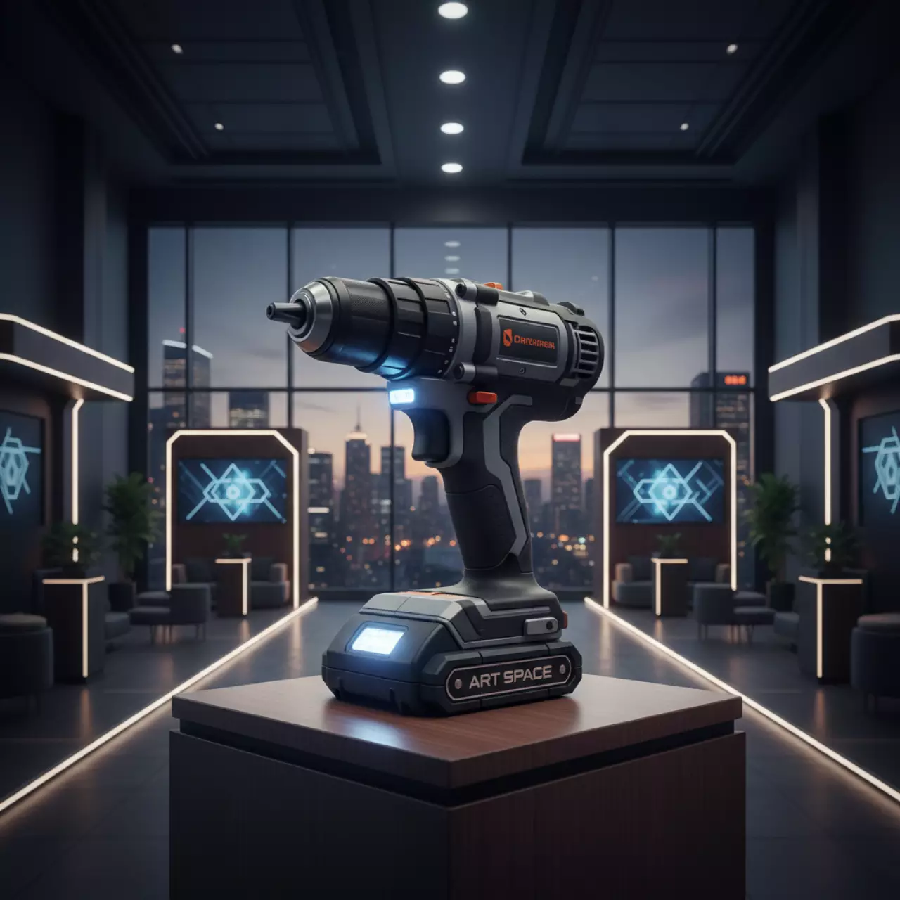 Аренда Шуруповерт аккумуляторный Makita DDF453RFE в Panorama by Mercure — ART SPACE