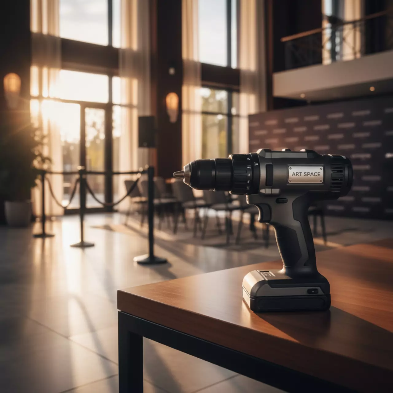 Аренда Шуруповерт бесщеточный аккумуляторный Dorn DC75933 в Courtyard by Marriott Sochi — ART SPACE