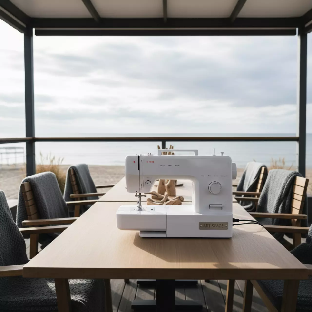 Аренда Швейная машинка на пляже «Маяк» — ART SPACE