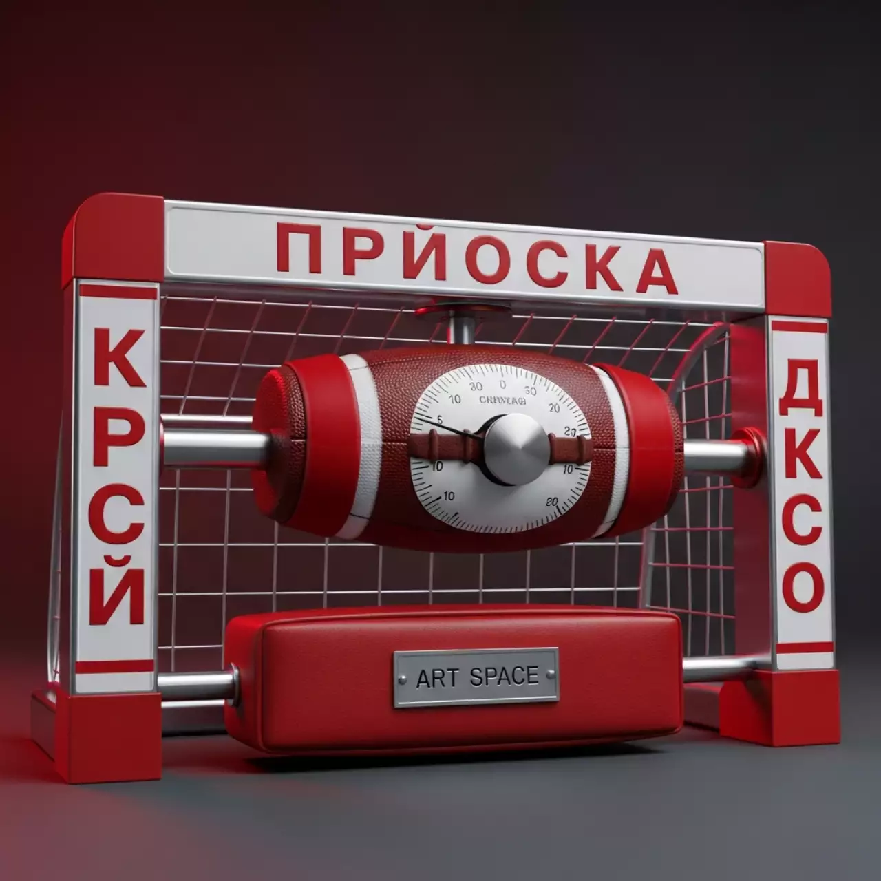 Аренда Силомер аттракцион футбольный СССР в VK Stadium Sirius — ART SPACE