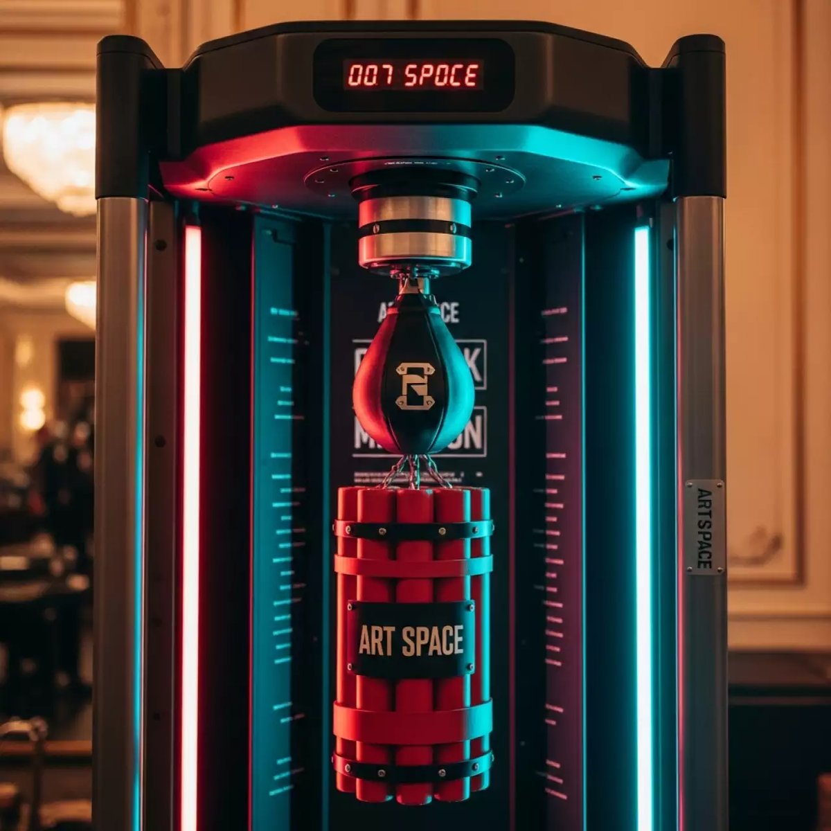 Аренда Силомер аттракцион минер гангстерский в Boutique Hotel PORTUM 1905 — ART SPACE