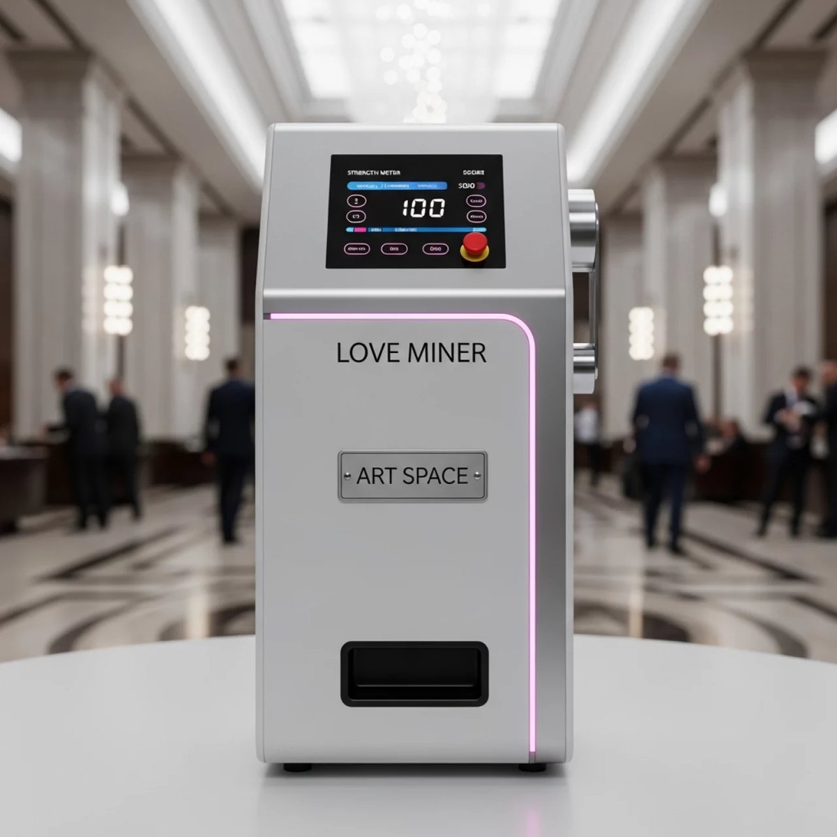 Аренда Силомер аттракцион минер любви в конгресс-холле отеля Жемчужина — ART SPACE