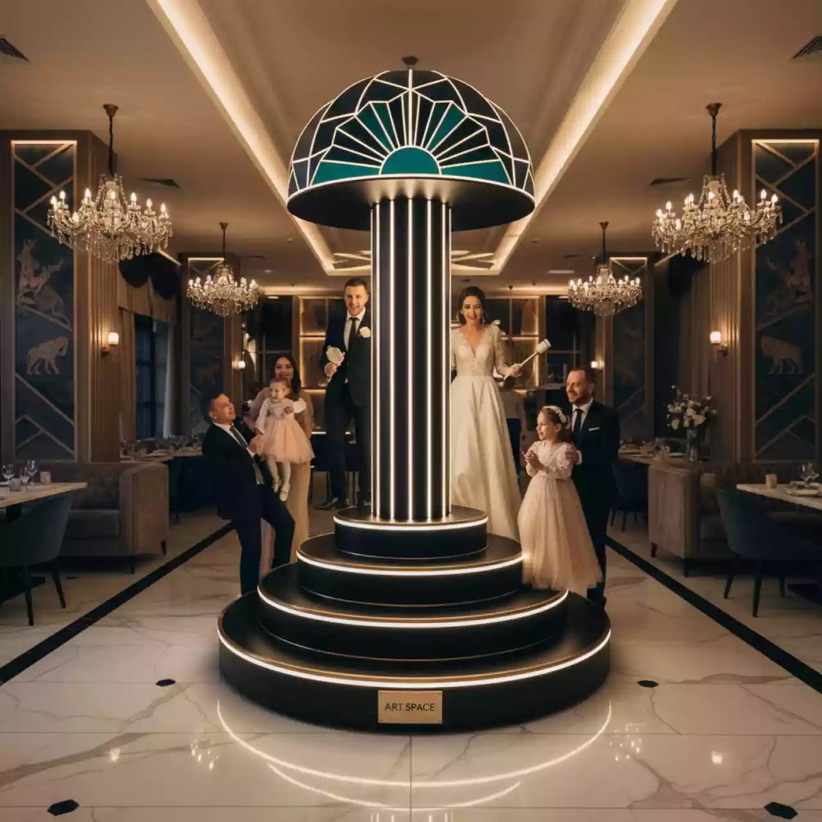 Аренда Силомер аттракциона шагобум в ресторане «Баран-Рапан» — ART SPACE