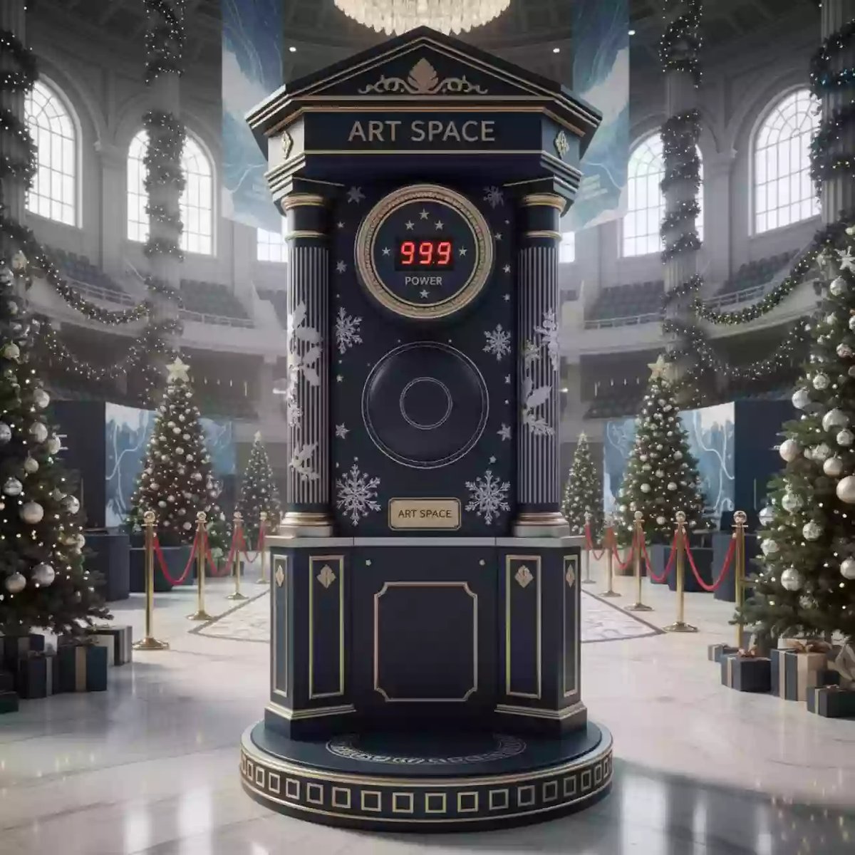 Аренда Силомер боксер новогодний в Red Arena — ART SPACE