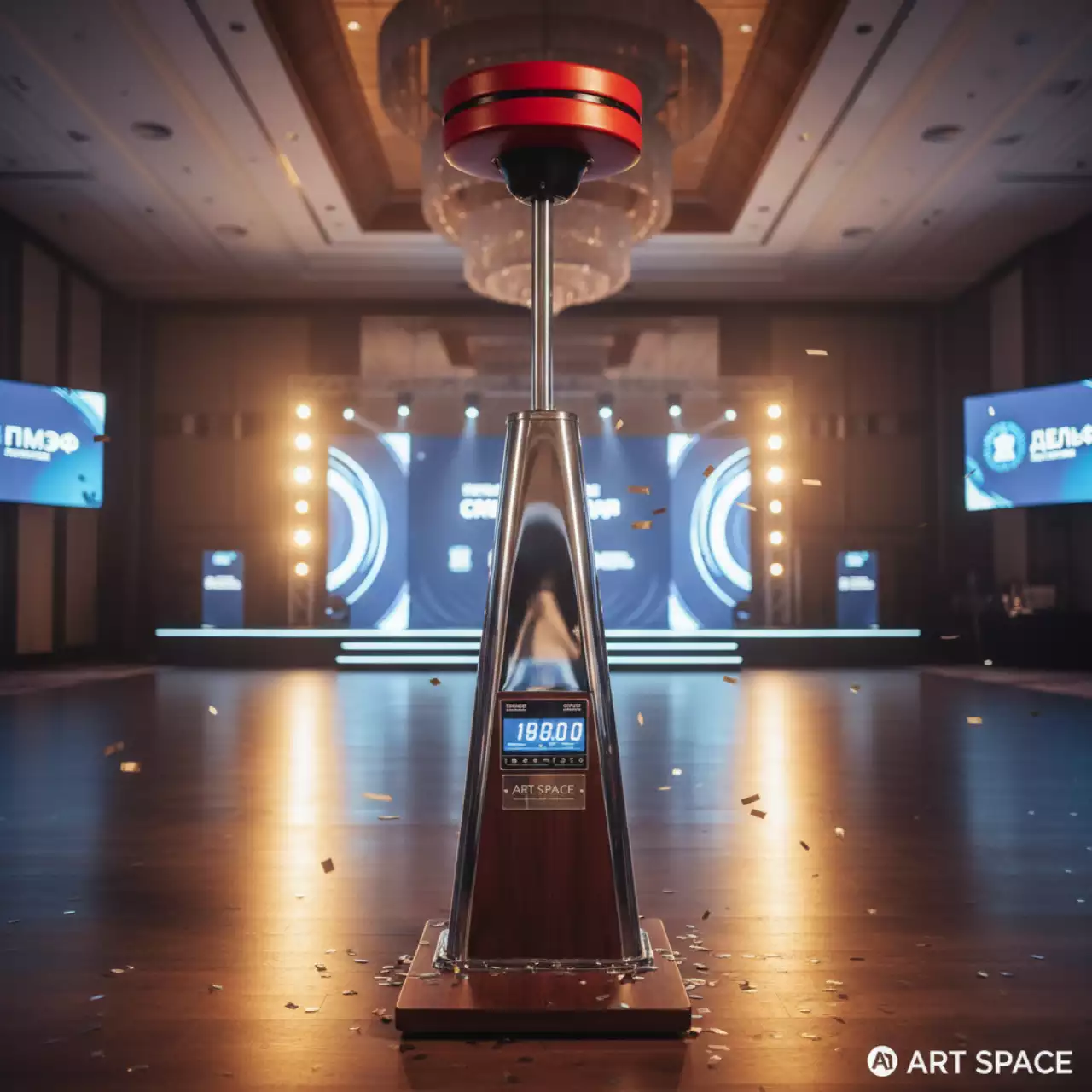 Аренда Силомер чемпион бокса в банкетном зале «Дельфин» — ART SPACE