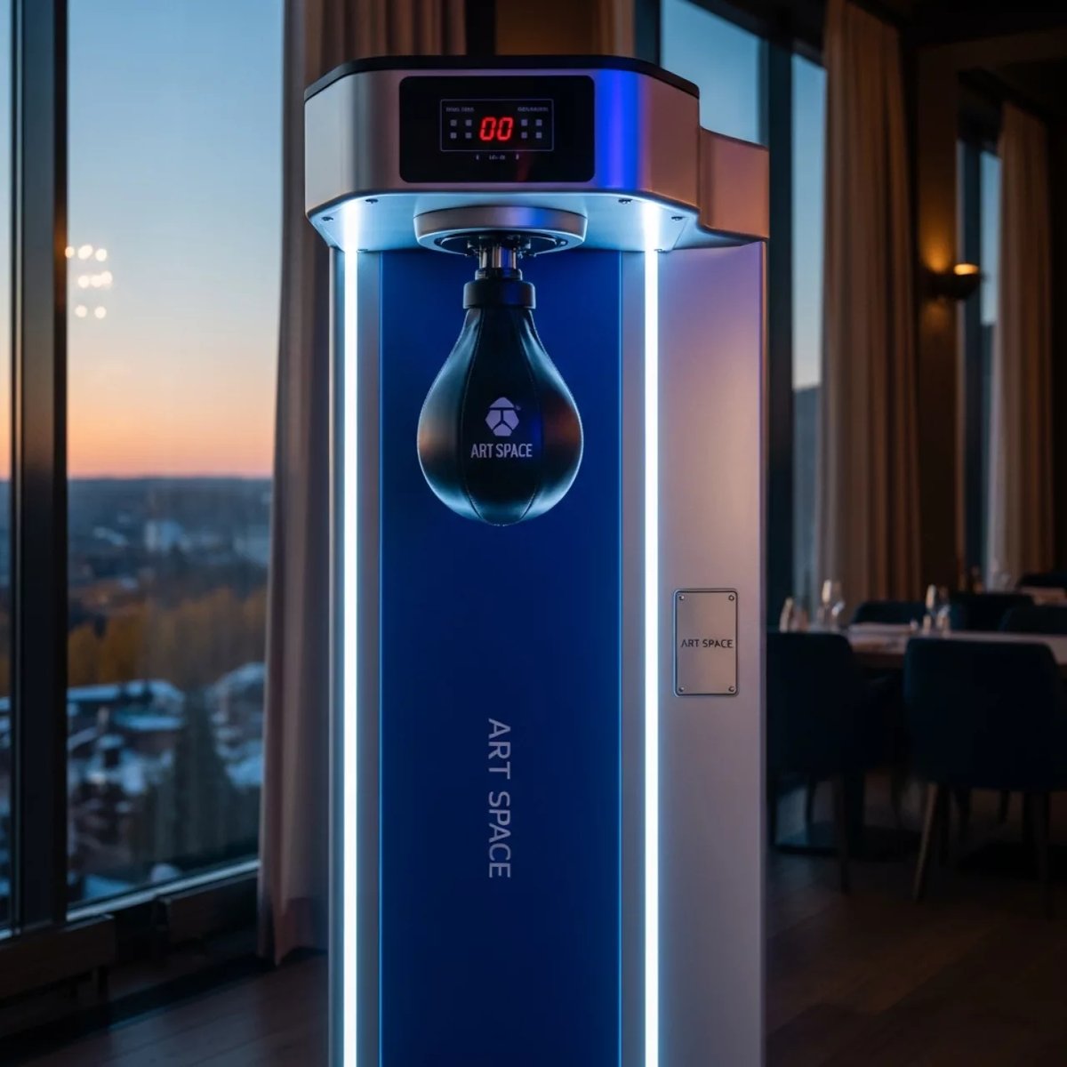 Аренда Силомер Минер новогодний в ресторане «Магеллан» — ART SPACE