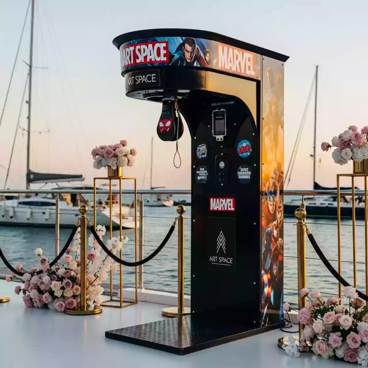 Аренда Силомер Супергерои Marvel на парусной регате (Сочи) — ART SPACE