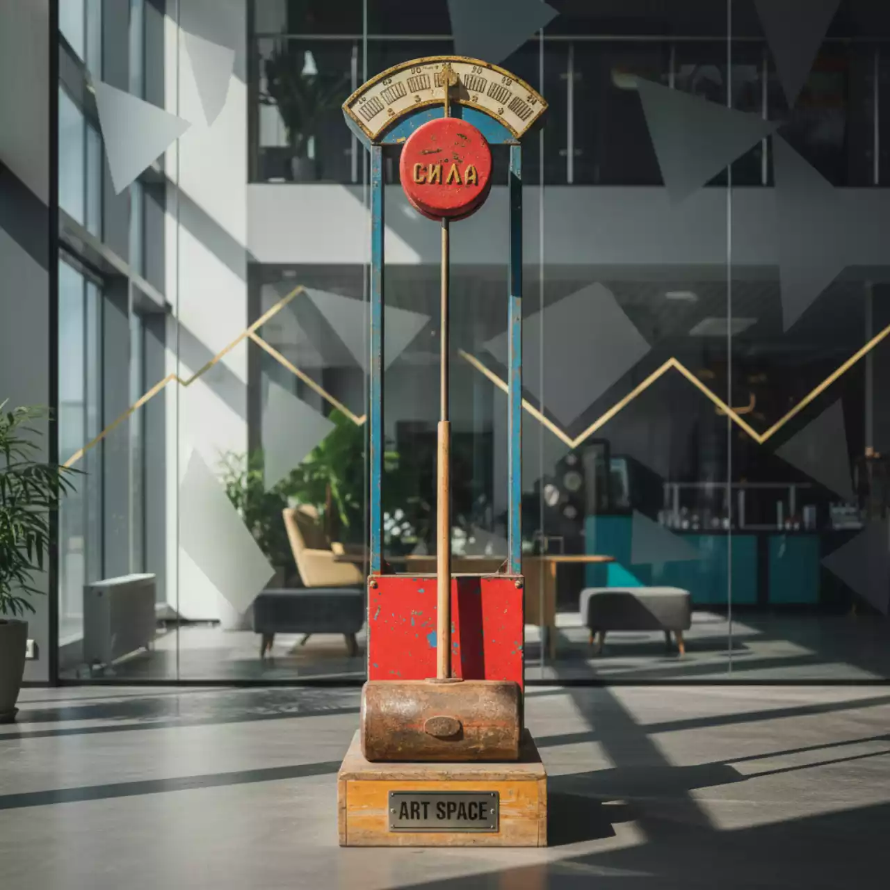 Аренда Силомер вертикальный СССР в санатории «Русь» — ART SPACE