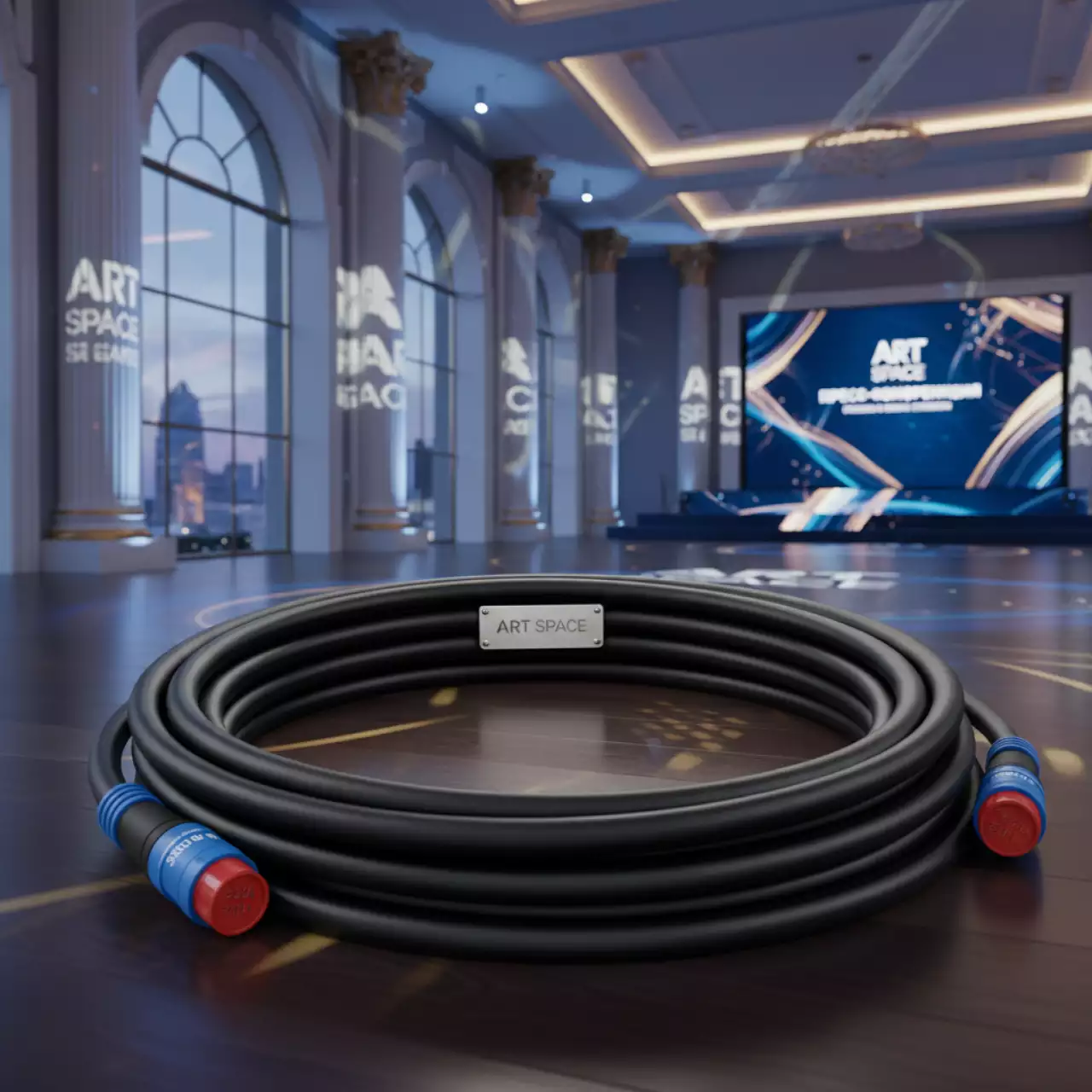 Аренда Силовой кабель 32 А 380 В 10 м в комплексе Sea Galaxy — ART SPACE