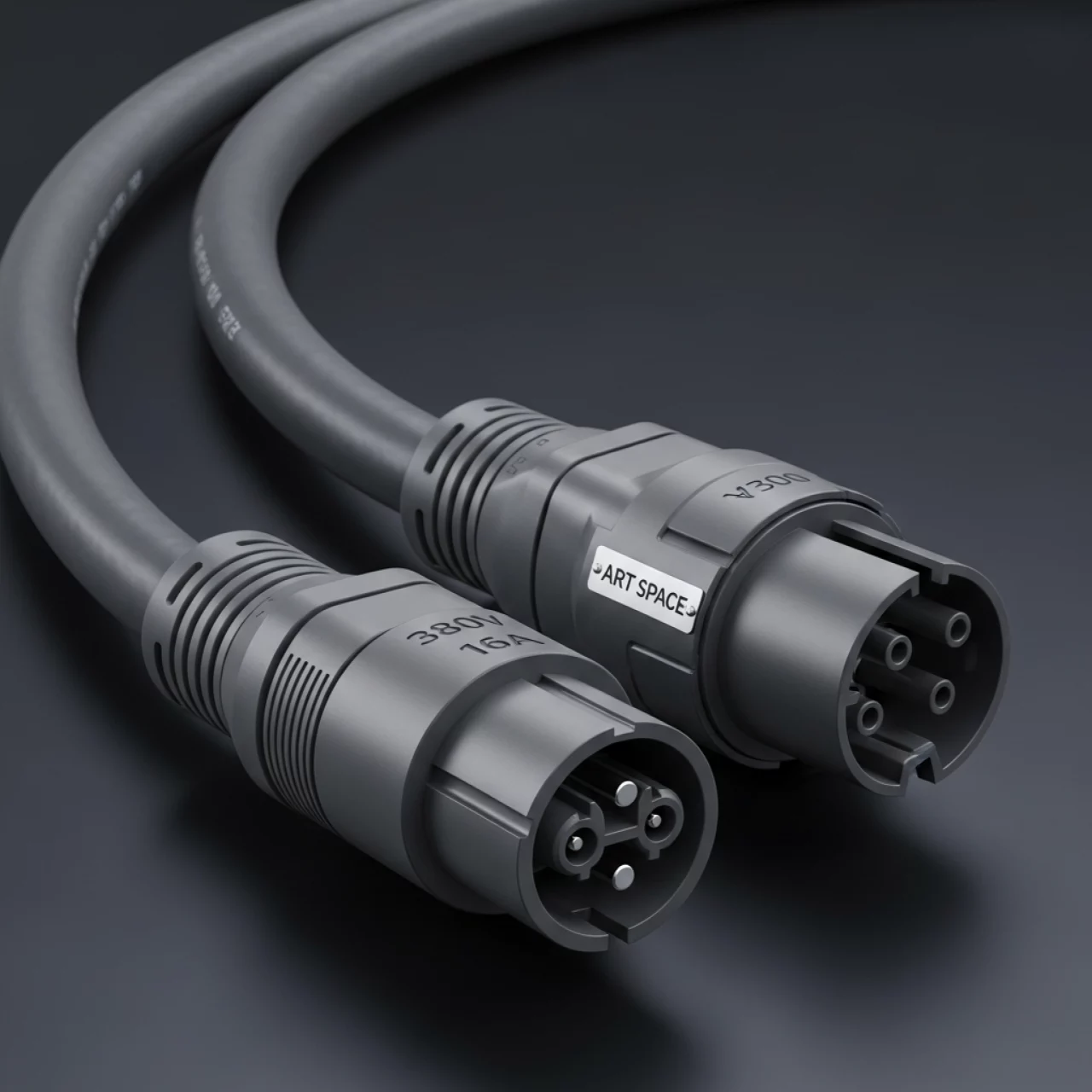 Аренда Силовой кабель 380 В 16 А 5 м в ледовом дворце «Роза Хутор» — ART SPACE