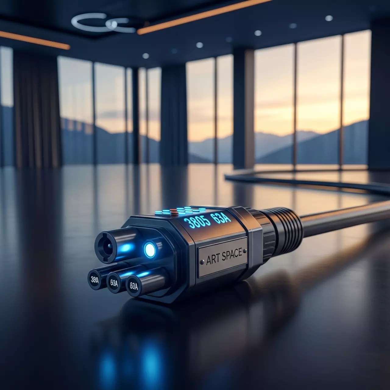 Аренда Силовой кабель 380 В 63 А в Panorama by Mercure — ART SPACE