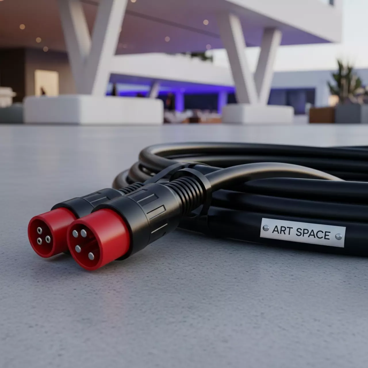 Аренда Силовой кабель удлинитель 380 В 15 м в пляжном клубе Del Mar — ART SPACE