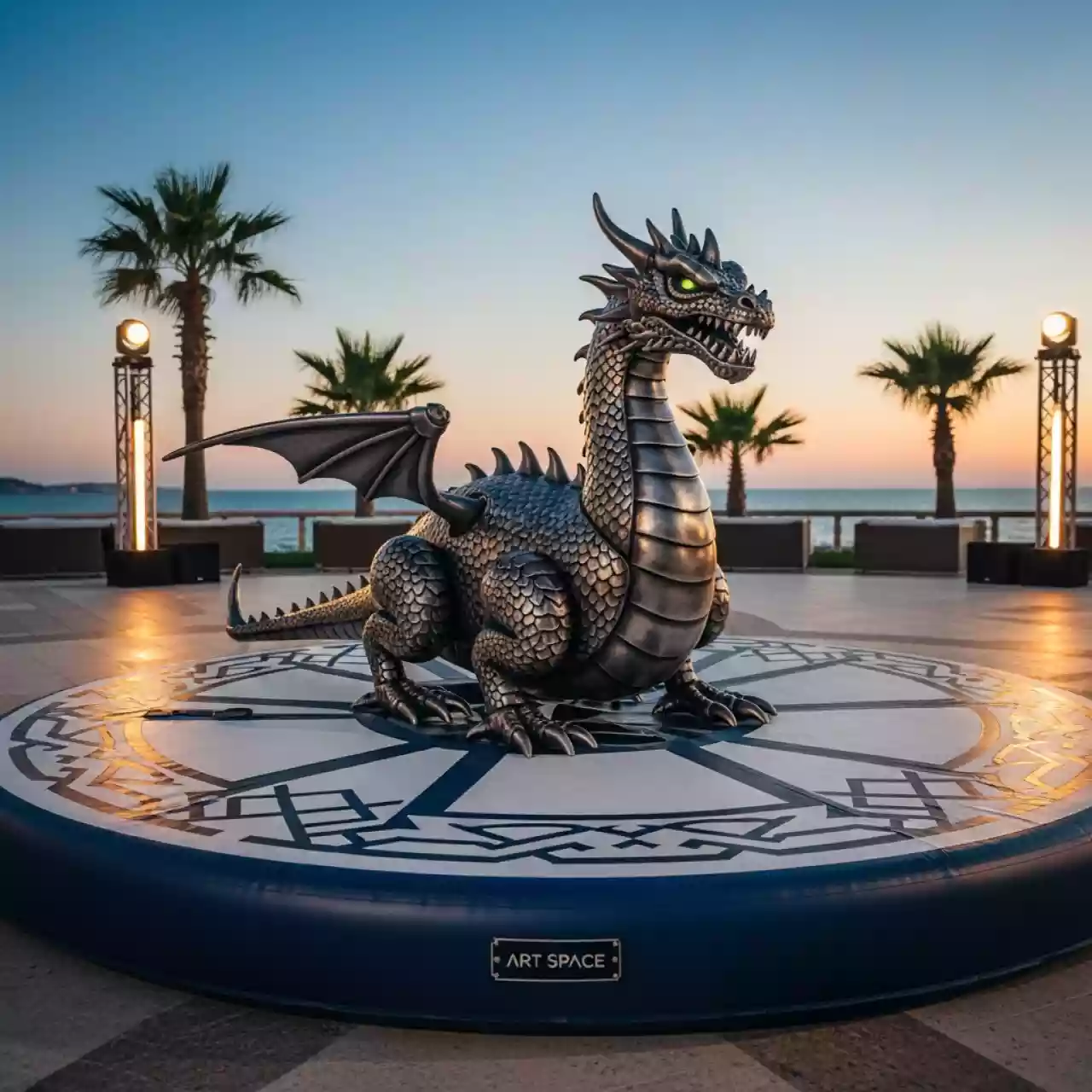 Аренда Символ года родео дракон в Swissôtel Resort Sochi Kamelia — ART SPACE