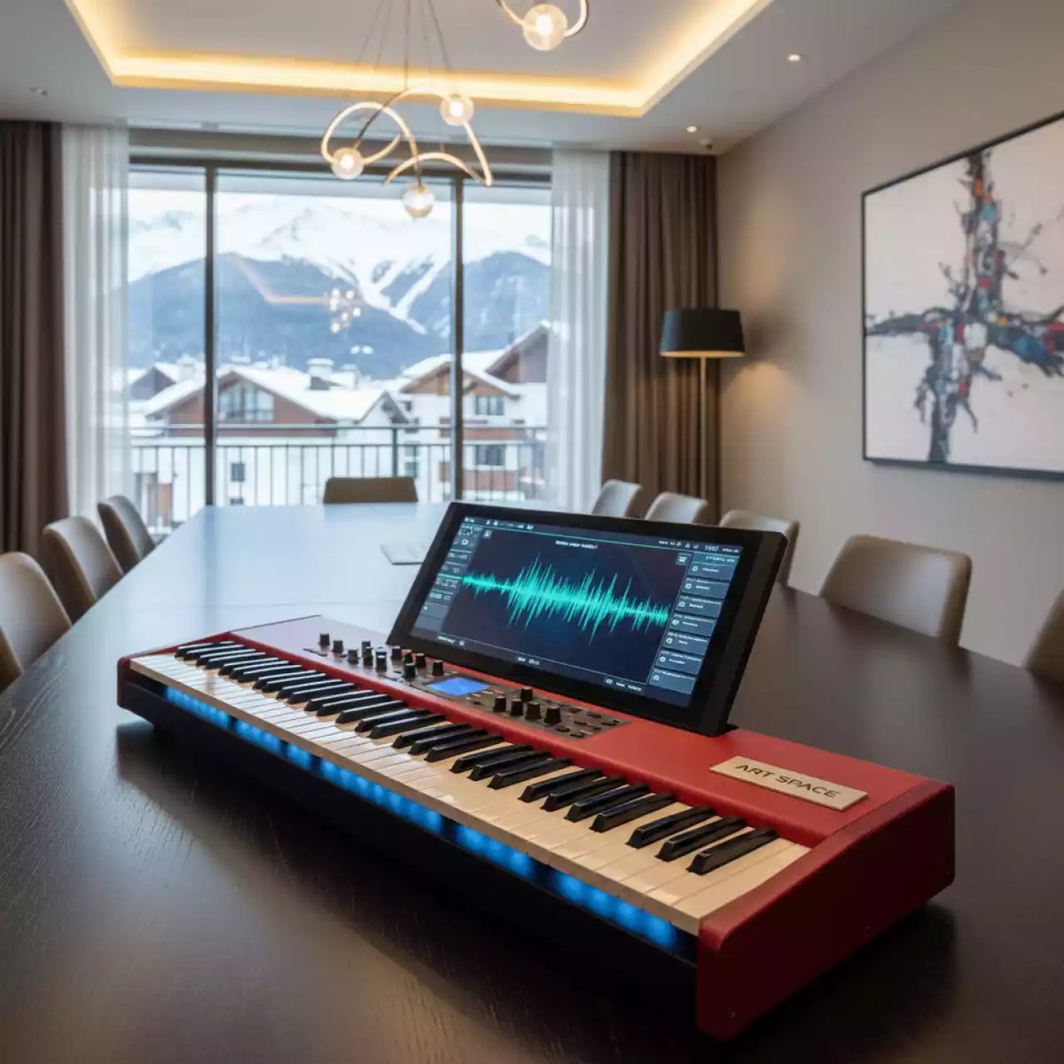 Аренда Синтезатор Clavia Nord Stage 2 HA 88 в Radisson Hotel Rosa Khutor — ART SPACE