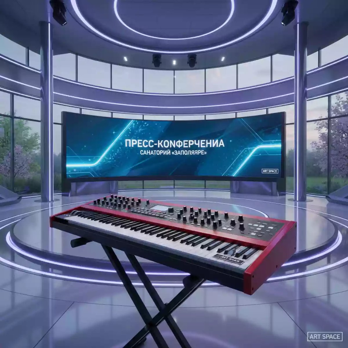 Аренда Синтезатор Nord Stage 3 в санатории «Заполярье» — ART SPACE