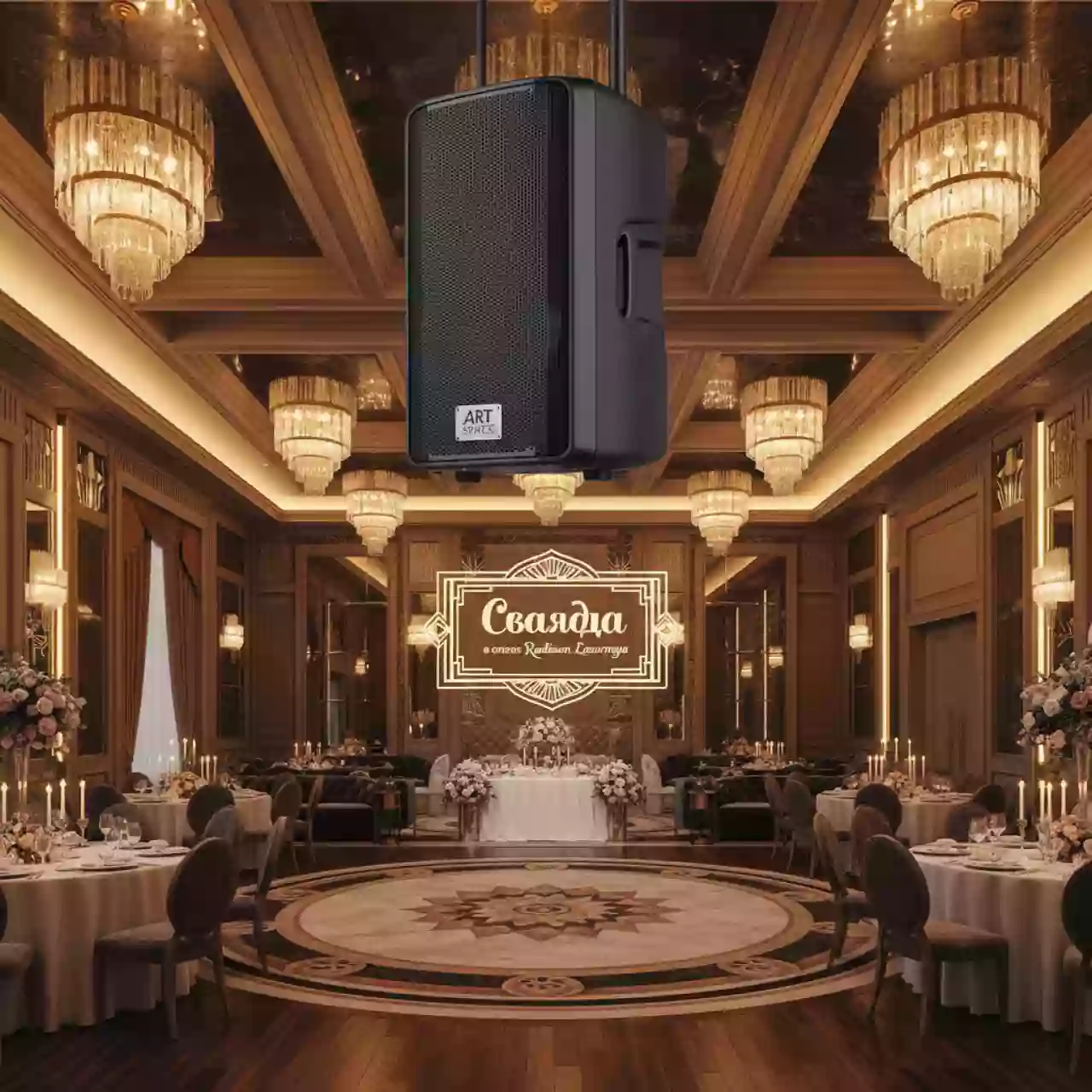 Аренда Система акустики пассивная Martin Audio W8LM в отеле Radisson Lazurnaya — ART SPACE