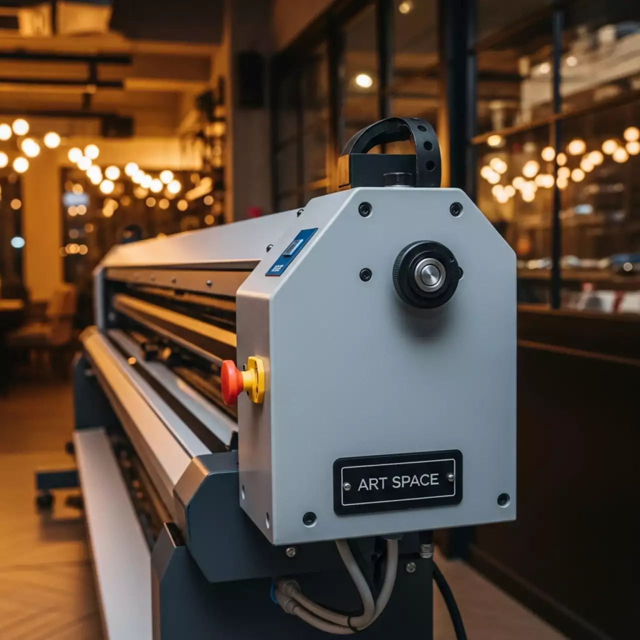 Аренда Система автоматической подмотки материала Roland TUC 2 TU2 64 в ресторане «Sanremo» — ART SPACE