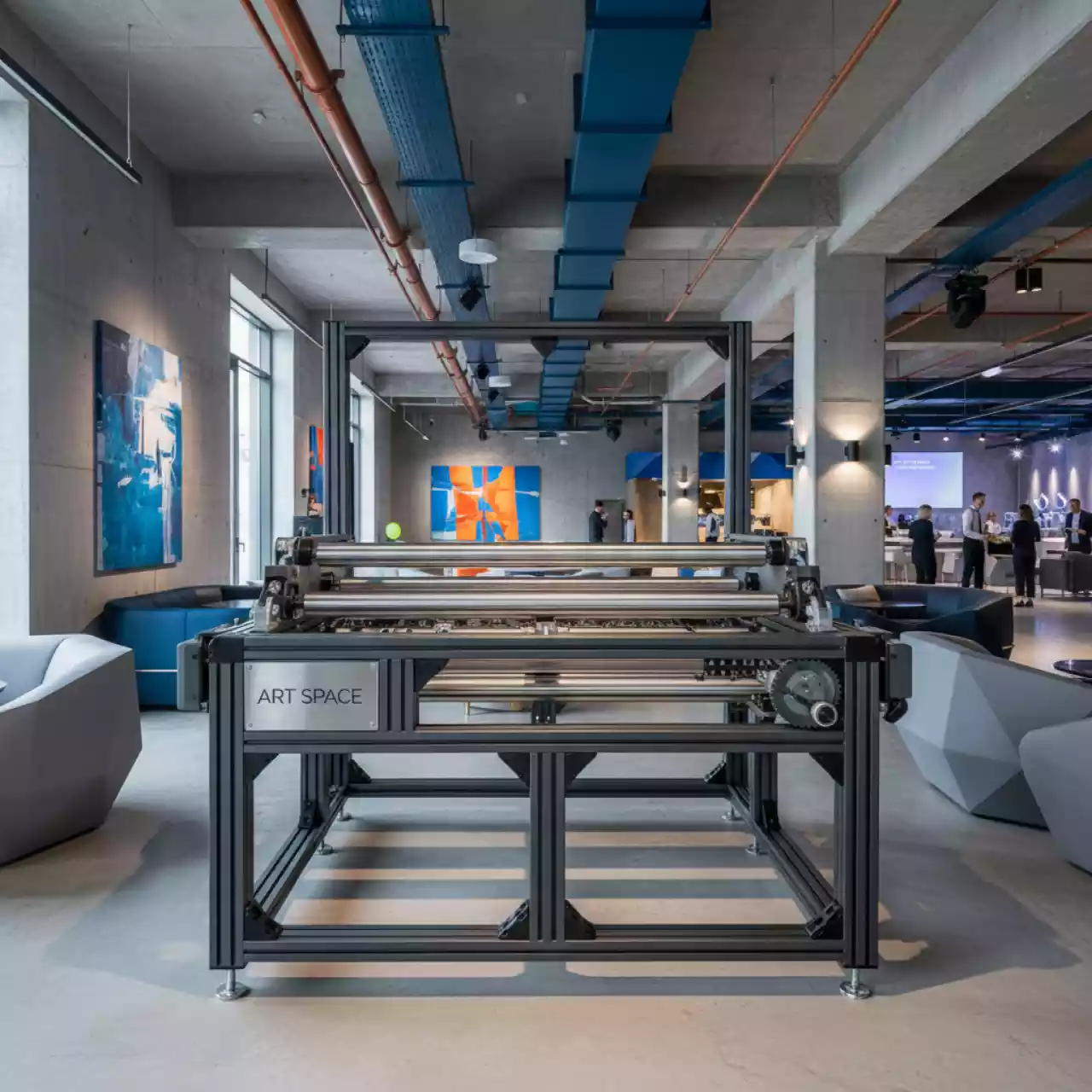 Аренда Система автоматической подмотки материала Roland TUC 4 TU4 64 в Sport Inn Hotel & Wellness — ART SPACE