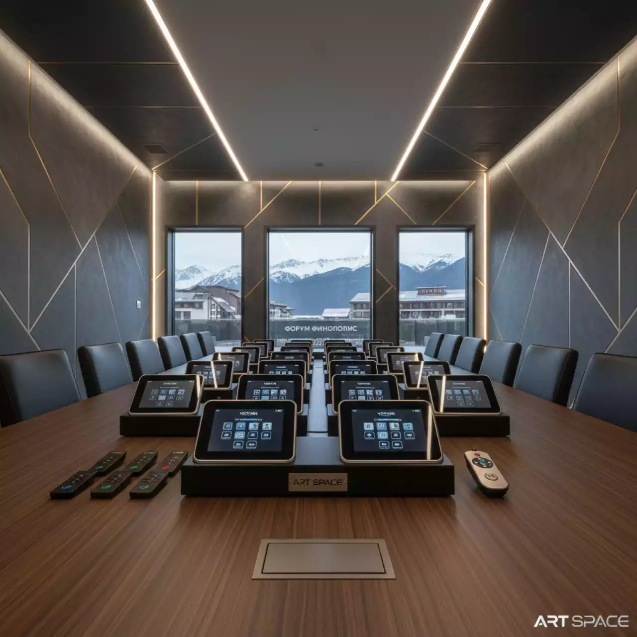 Аренда Система голосования VOTUM 16 с 15 пультами ученика и 1 пультом учителя в Поляна 1389 Отель и Спа — ART SPACE