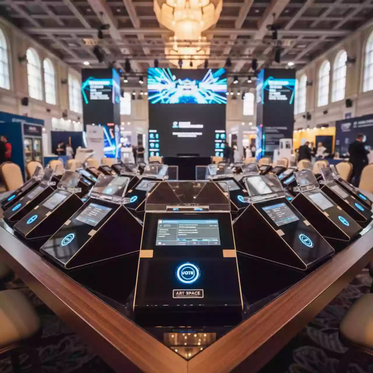 Аренда Система голосования VOTUM 16 в комплексе «Дагомыс» — ART SPACE